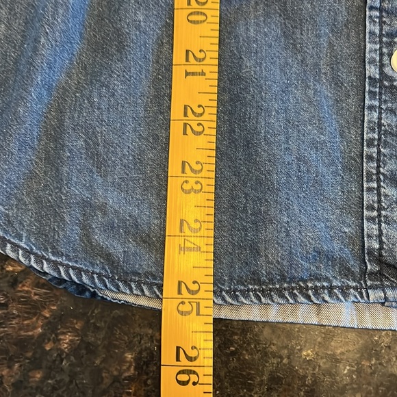 Banana Republic Jean shirt size medium - Picture 4 of 6